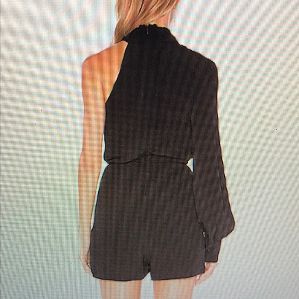 Elliatt one shoulder cubism playsuit - Picture 5 of 6